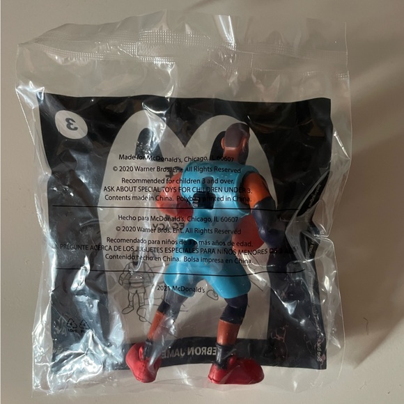 Space Jam Legacy Lebron James McDonald’s Happy Meal Kid’s Toy Collectible - Picture 2 of 2